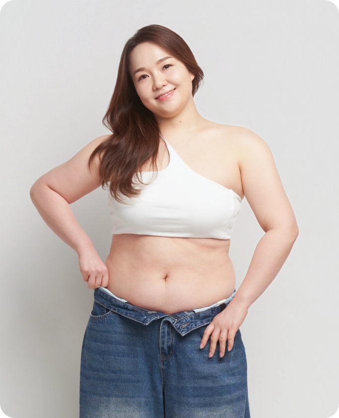 회원님의 감량 전 모습